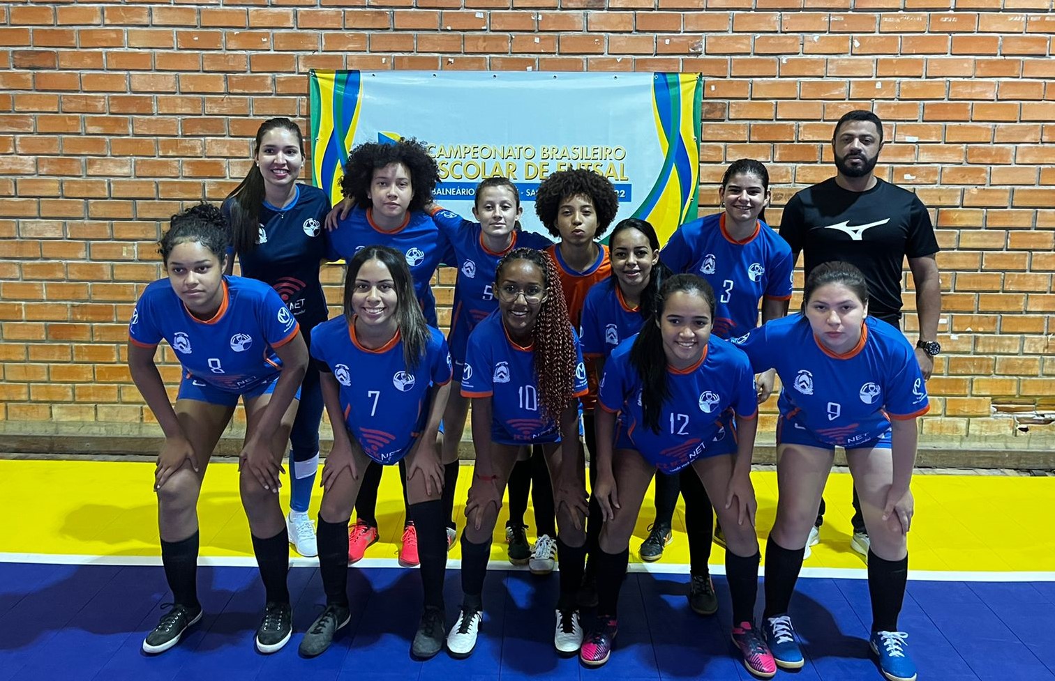 Escolas da rede estadual participam do Campeonato Brasileiro Escolar de Futsal em Santa Catarina