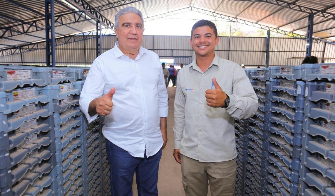 Durante visita ao Projeto de Ouro, em Monte do Carmo, Laurez fala da importância de conhecer as potencialidades do Tocantins