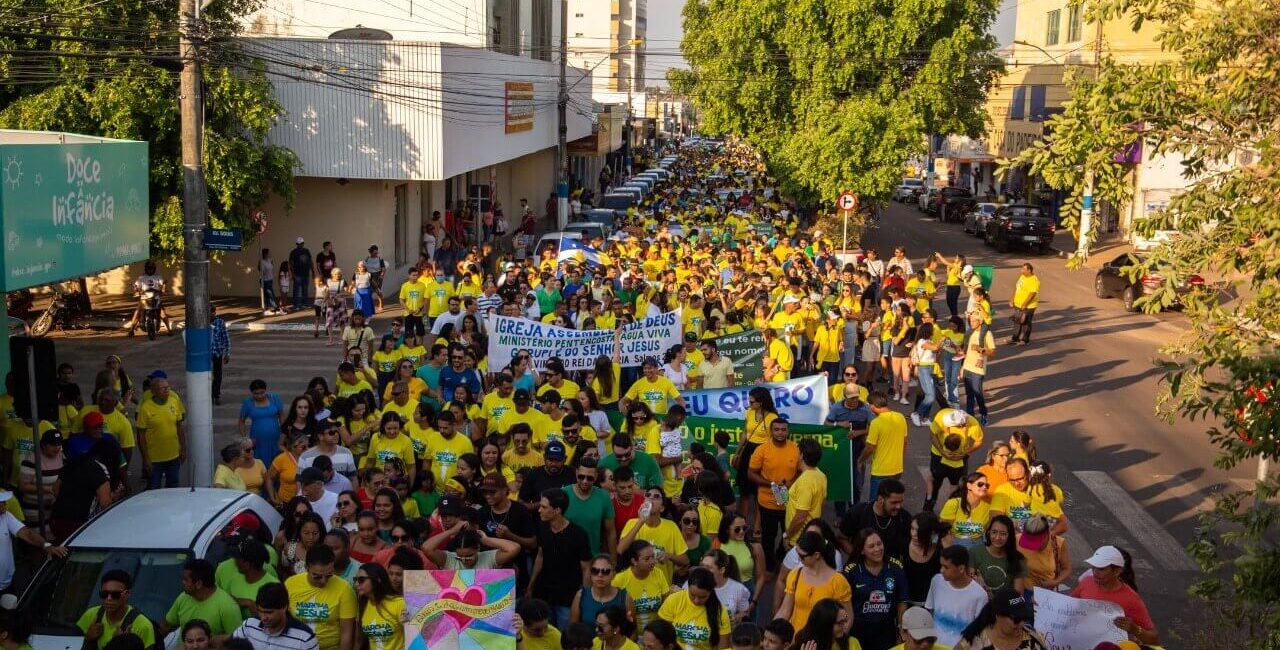 Marcha Para Jesus mobiliza milhares de evangélicos em Gurupi