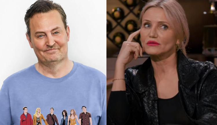 Matthew Perry, de ‘Friends’, diz que levou soco no rosto de Cameron Diaz