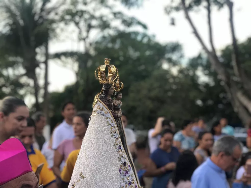 Imagem de Nossa Senhora de Nazaré estará em Palmas nesta semana para a programação do Círio 2022