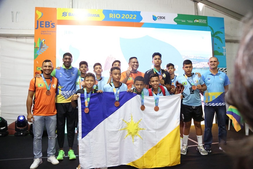 Times de Voleibol e Handebol do Tocantins conquistam medalhas de bronze nos JEB’s