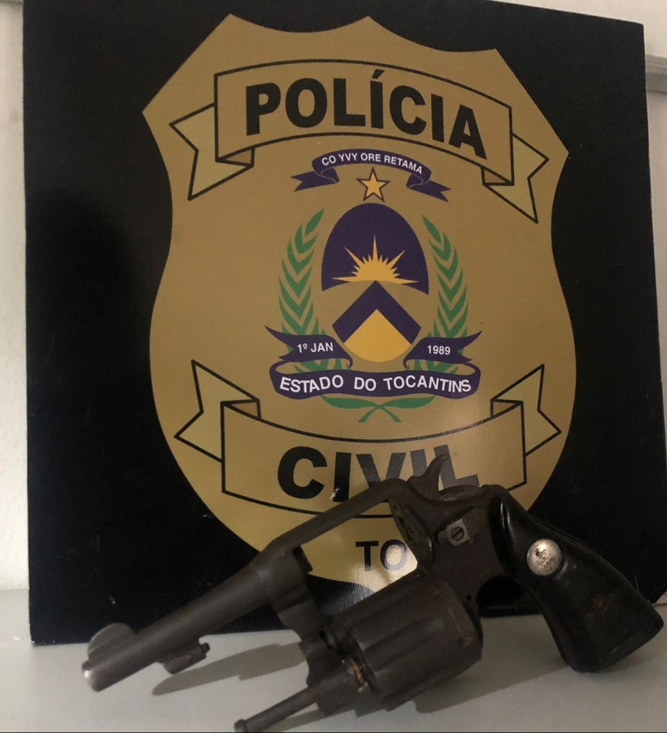 Em Guaraí, Polícia Civil prende homem por violência doméstica, tráfico de drogas e posse ilegal de arma de fogo