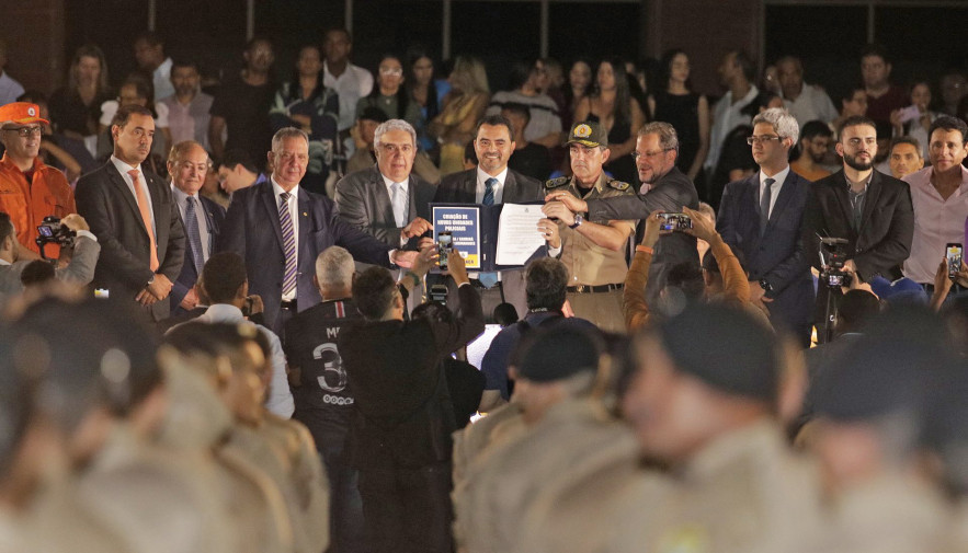 Governador Wanderlei Barbosa anuncia novo concurso para PM e criação de novas unidades policiais durante formatura de 958 militares