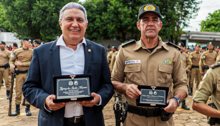 Vice-governador Laurez Moreira prestigia solenidades de Formatura da Polícia Militar em Gurupi e Araguaína