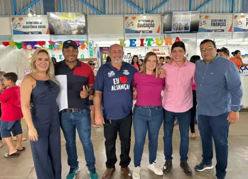 Prefeito de Paraíso do Tocantins prestigia comemorações do 35º aniversário de Aliança