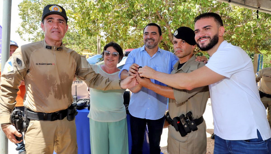 Governo do Tocantins reativa destacamentos da Polícia Militar de Tupiratins e Itapiratins e população agradece