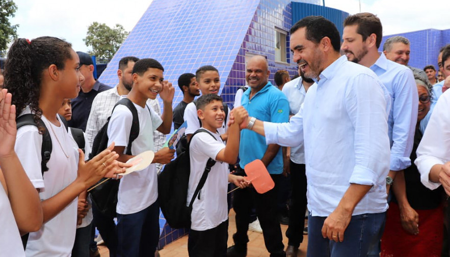 Em Araguaína, Wanderlei Barbosa inaugura Escola de Tempo Integral orçada em R$ 22 milhões para 750 alunos