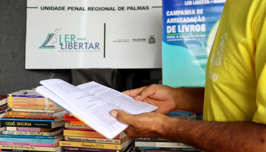 Projeto Ler para Libertar tem aumento na participação de custodiados e mostra a força da remição de pena pela leitura no Tocantins