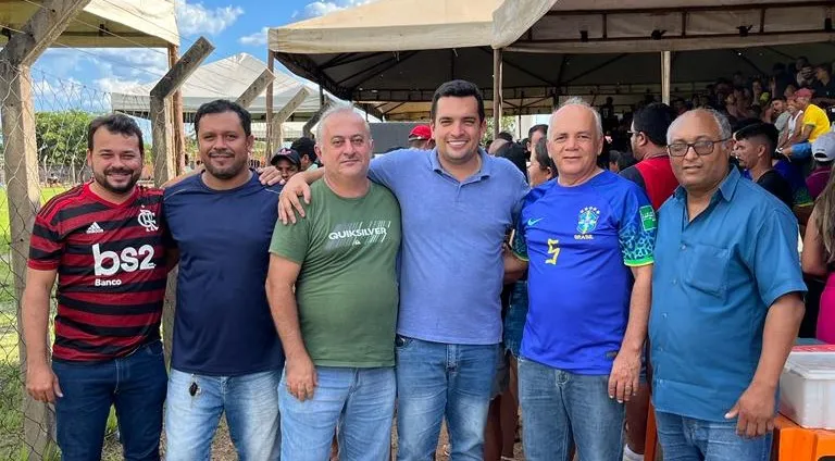 Deputado estadual Gutierres Torquato e assessores prestigiam Interbloco em Aliança do Tocantins