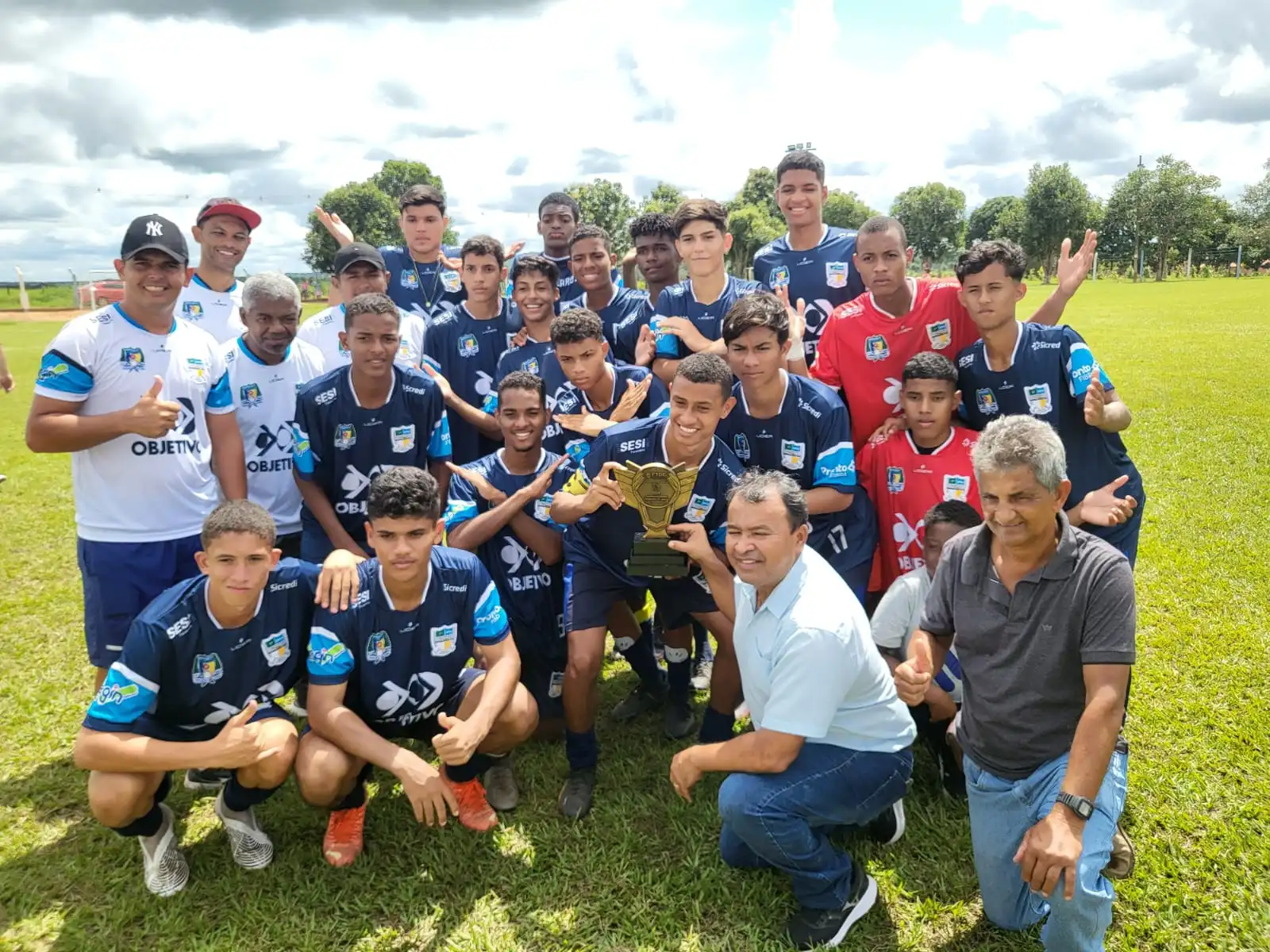 Campeonato Estadual de Futebol Escolar consagrou o Colégio Objetivo Palmas como o grande campeão