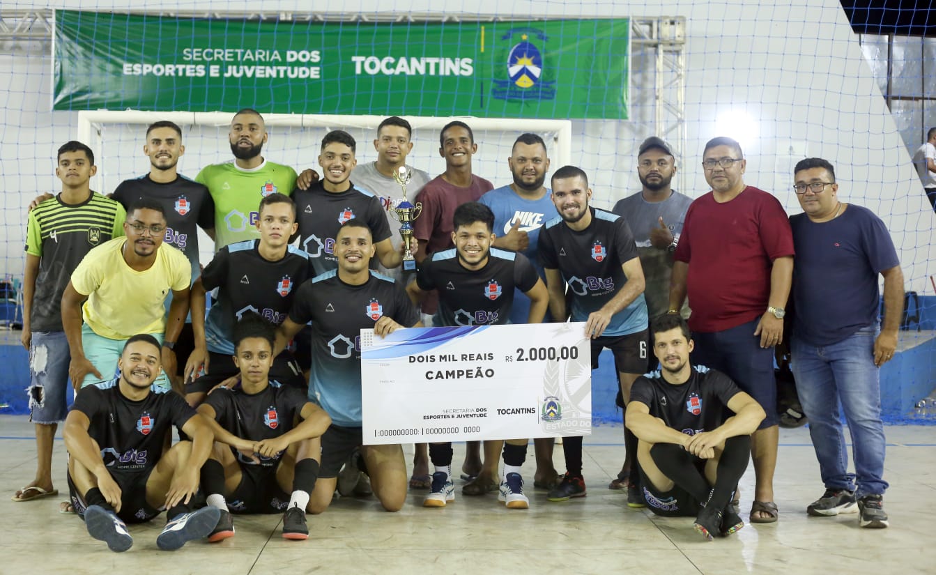 Copa de futsal realizada pelo Governo do Tocantins fomenta a economia, o lazer e esporte em Araguaína