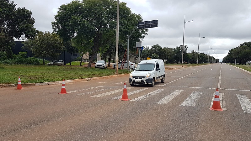 Agência de Metrologia afere radares nas vias de trânsito em Palmas nesta terça e quarta