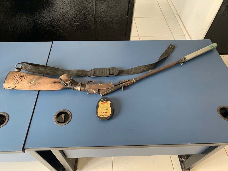 Polícia Civil prende homem por porte ilegal de arma de fogo no interior do Estado