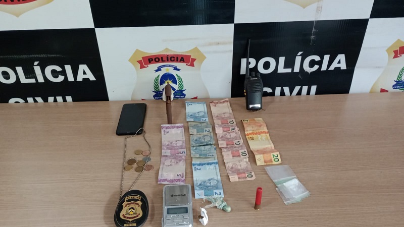 Em Alvorada, Polícia Civil prende homem por tráfico de drogas e posse ilegal de arma de fogo