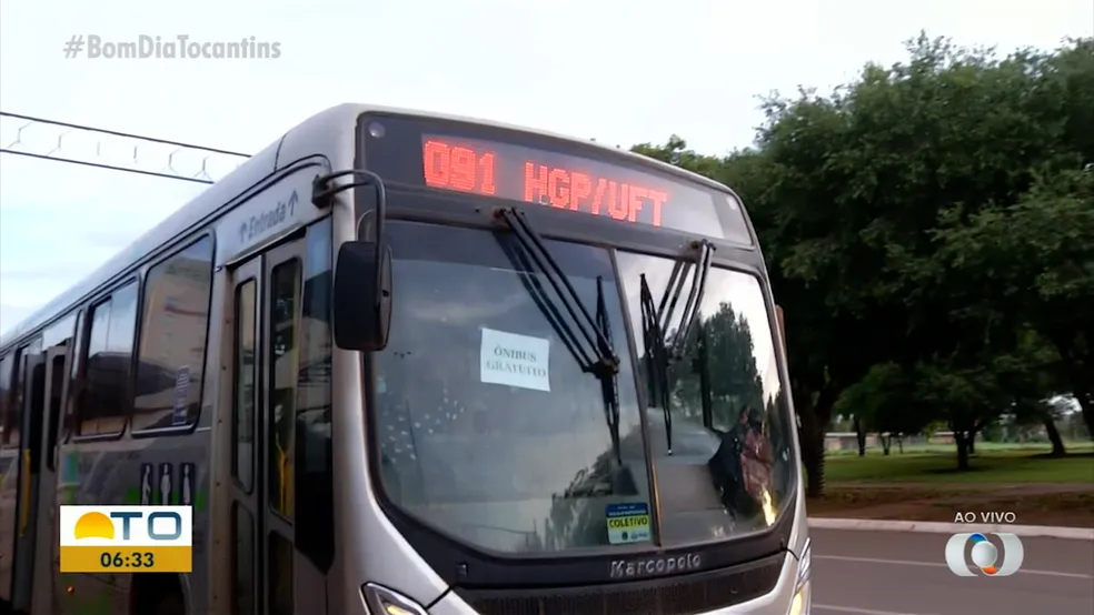 Prefeita de Palmas prorroga gratuidade no transporte coletivo até o dia 2 de março