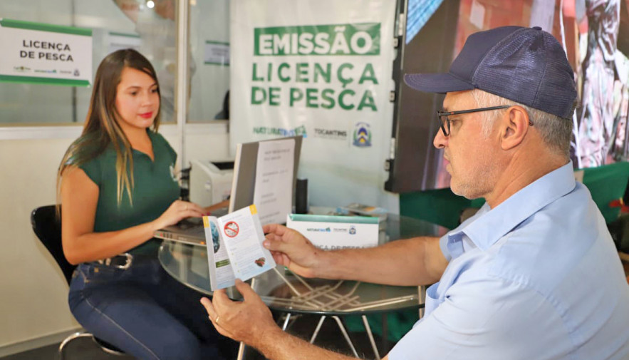 Naturatins orienta sobre solicitação da licença de pesca