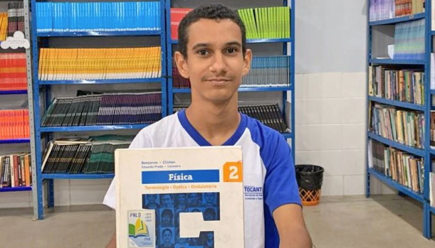 Estudante de Colégio Estadual em Paranã conquista medalha de prata na Olimpíada Brasileira de Física