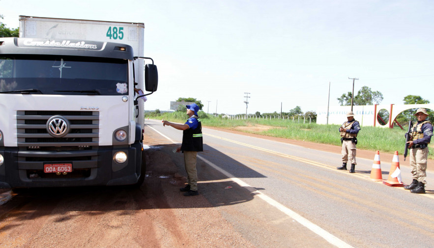 Governo do Tocantins inicia cronograma de fiscalização rodoviária