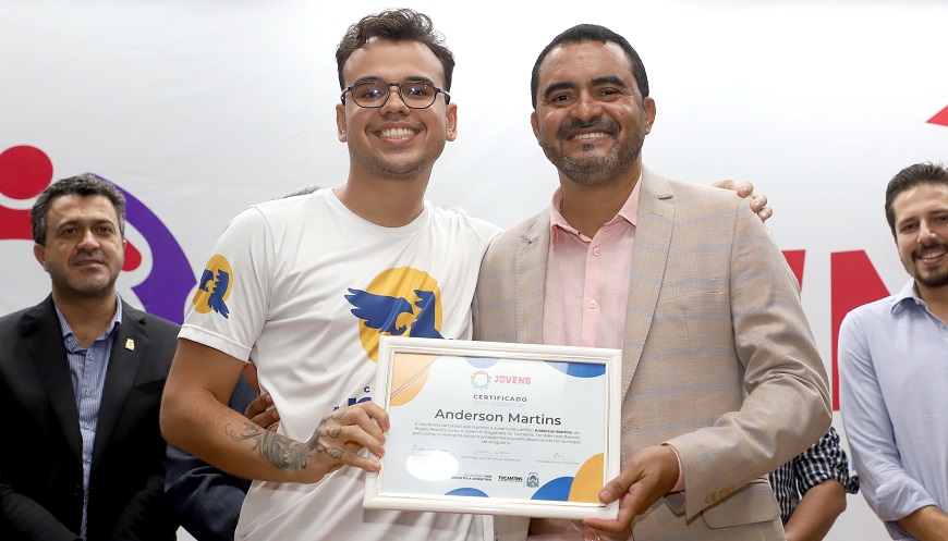 Governador Wanderlei Barbosa certifica finalistas do Projeto Jovens Protagonistas e reafirma compromisso com políticas de inclusão