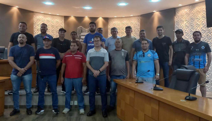 Em Paraíso do Tocantins, gestores municipais de esporte discutem calendário do Copão do Vale