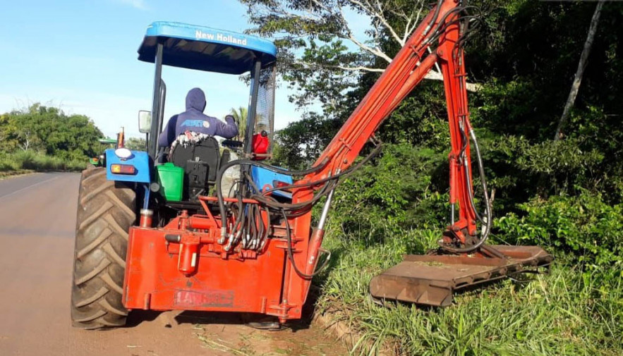 Rodovias do Bico do Papagaio passam por obras de manutenção e conservação