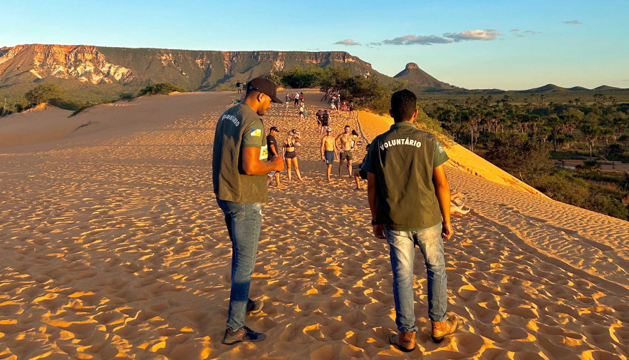 Gerenciada pelo Naturatins, visitação às Dunas no Parque Estadual do Jalapão aumentou durante feriado de Tiradentes