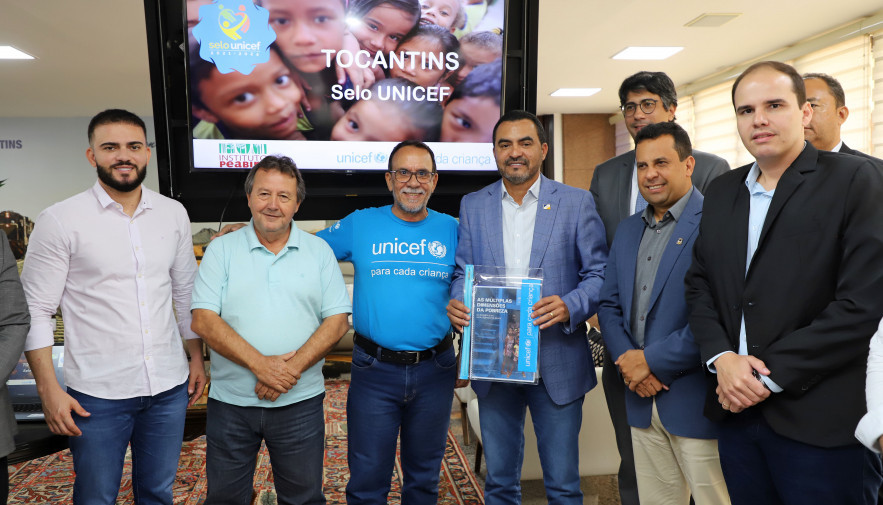 Governador Wanderlei Barbosa e secretariado discutem com a Unicef políticas públicas para a infância no Tocantins