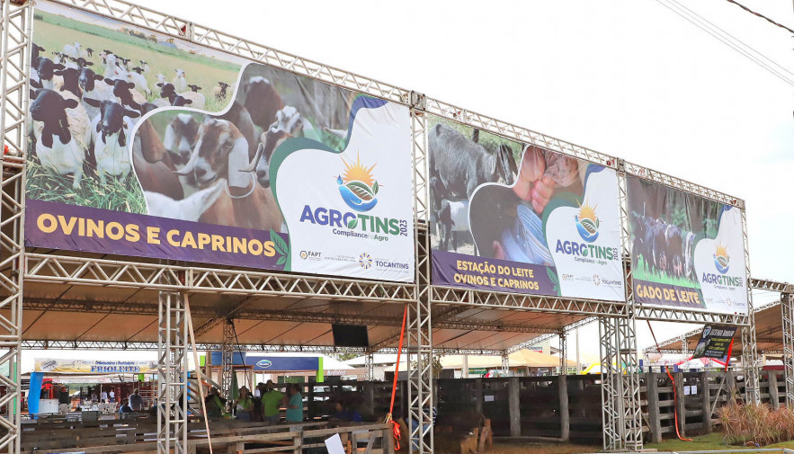 Pavilhão da Pecuária é destaque no primeiro dia da Agrotins 2023