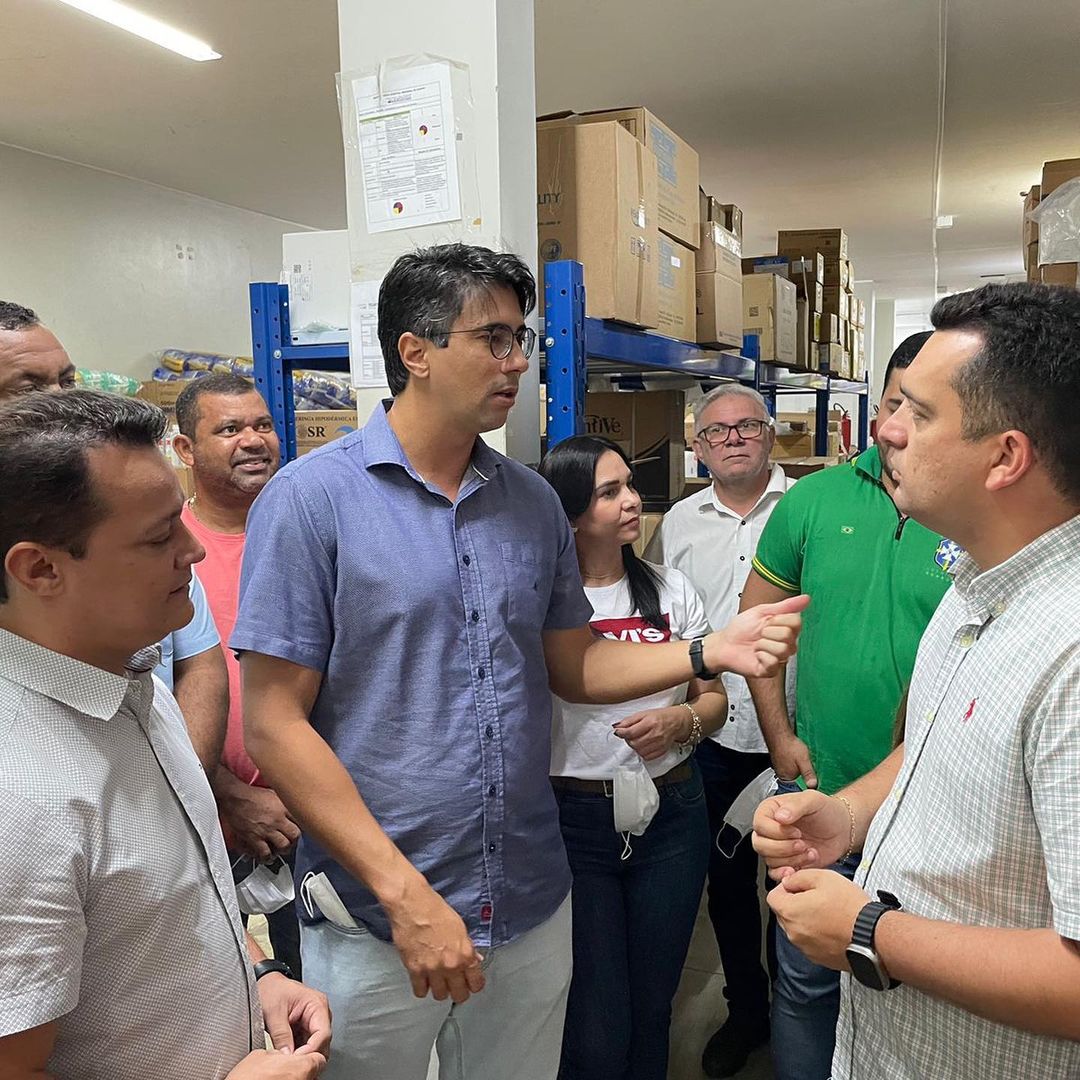 Afonso Piva visita Hospital Geral de Gurupi