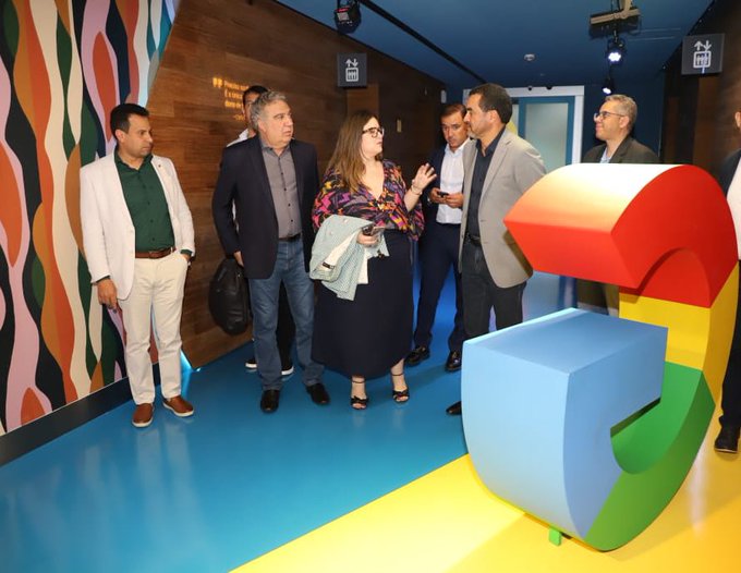 Governador Wanderlei Barbosa visita sede do Google