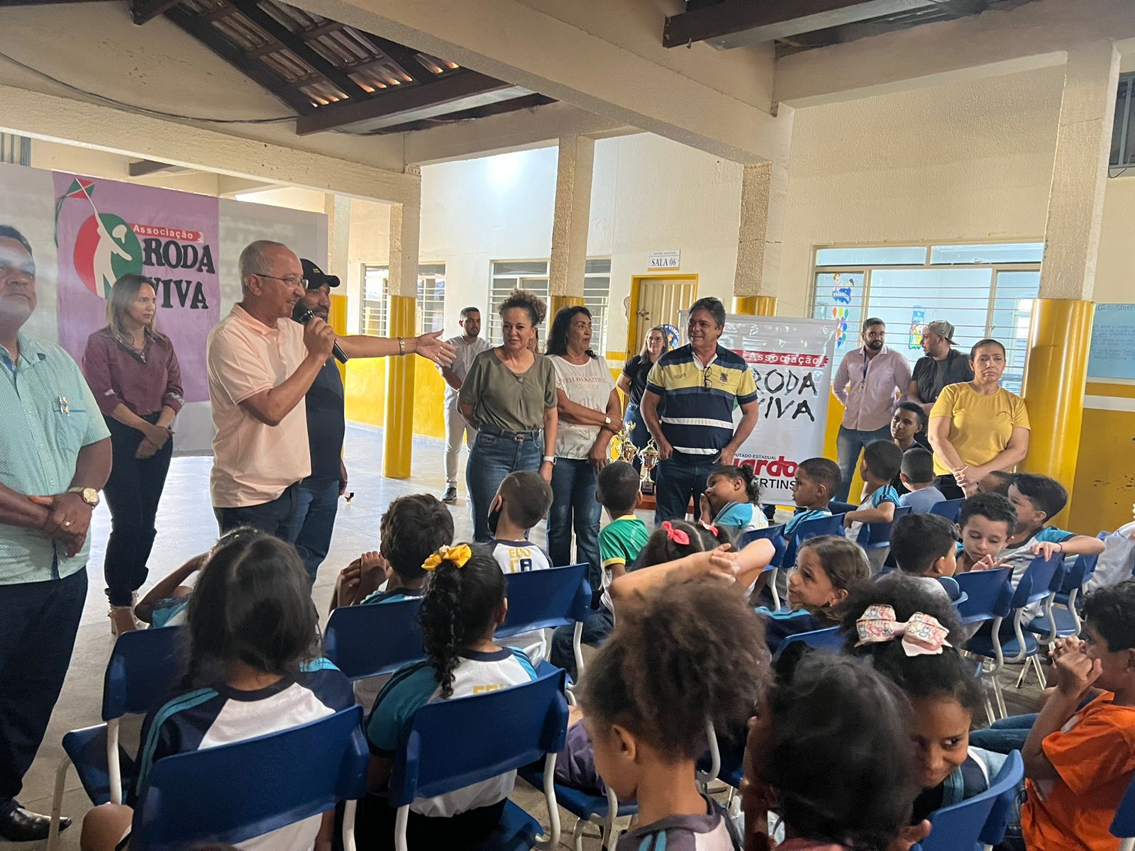 Zezinho da Lafiche e Eduardo do Dertins participam do Projeto Esporte e Lazer