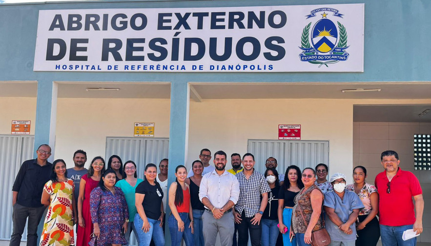 Governo do Tocantins implanta Plano de Gerenciamento dos Resíduos no Hospital Regional de Dianópolis