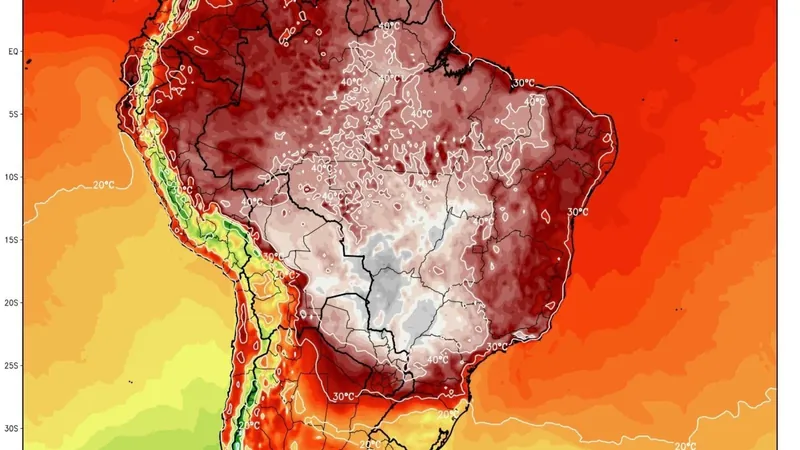 2023 foi o ano mais quente já registrado no Brasil