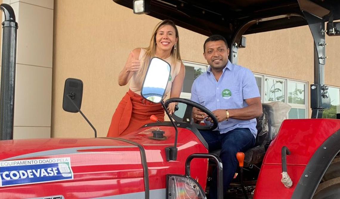 Deputado Gaguim destina maquinário agrícola para o município de Cachoeirinha