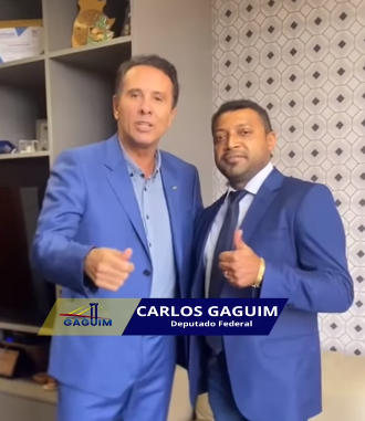 Deputado Gaguim firma parcerias com o município de Cachoeirinha