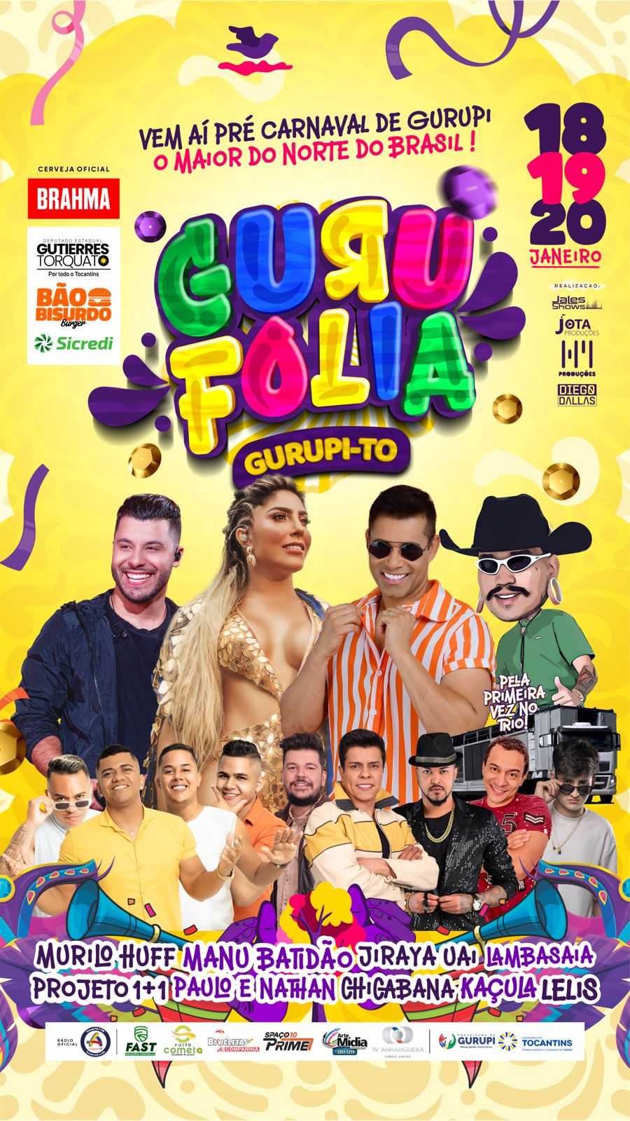 Gurufolia 2024 promete aquecer a economia de Gurupi