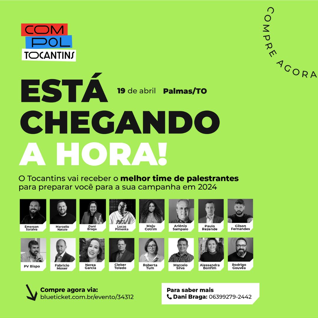 Maior evento de comunicação política e institucional do país chega ao Tocantins