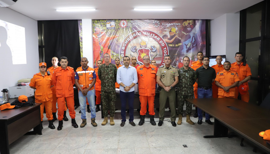 Wanderlei Barbosa e Comandante Militar do Planalto reforçam estratégias de combate aos incêndios