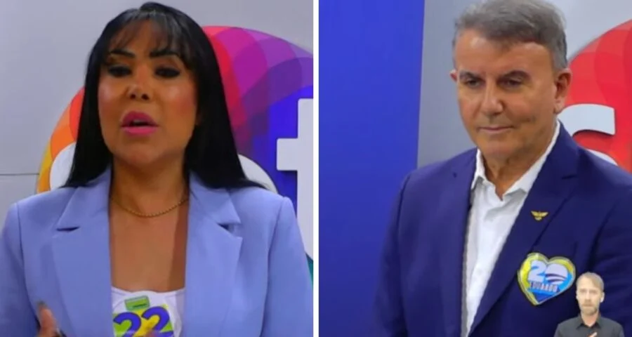 Janad Valcari vence debate do SBT contra Eduardo Siqueira desta segunda-feira